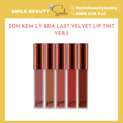 Son Kem Lì Bbia Last Velvet Lip Tint Ver 5