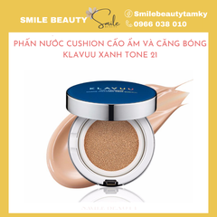 Phấn nước Cushion Klavuu xanh da khô đến hỗn hợp