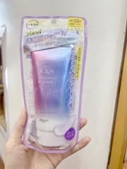 Kem chống nắng nâng tone da trắng hồng Skin Aqua (tím)