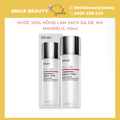 Nước hoa hồng Toner Mandelic Acid Dr.wu 150ML