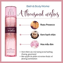 Xịt thơm Bodymist Bath & Body Works 236ml
