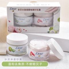 Set 2 lọ tẩy da chết Dove Lựu và Kiwi (bản Trung)