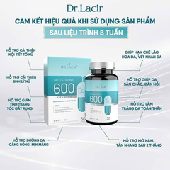 Viên Uống Glutathione 600 Dr Lacir Hỗ Trợ Trắng Da Mờ Nám