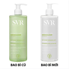 Tẩy trang SVR sạch sâu dịu nhẹ lành tính xanh lá