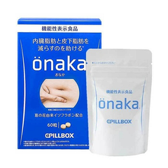 Thuốc giảm mỡ bụng Onaka Pillbox Nhật Bản 60 viên