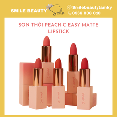 Son Thỏi Peach C Easy Matte Lipstick