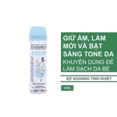Xịt khoáng Evoluderm cấp ẩm làm dịu da