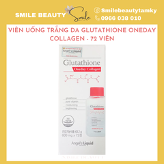 Viên Uống Trắng Da Glutathione Oneday Collagen - 72 Viên