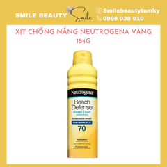 Xịt chống nắng Neutrogena vàng 184g