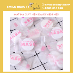 Mặt nạ giấy nén dạng viên kẹo Miniso
