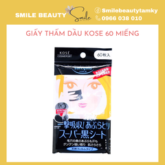 Giấy thấm dầu Kose 60 miếng