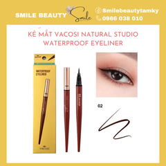Kẻ Mắt Vacosi Natural Studio Waterproof Eyeliner