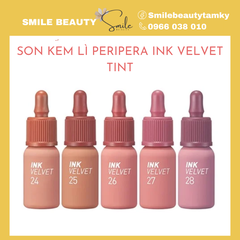 Son kem lì Peripera Ink Velvet Tint