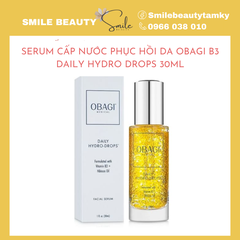 Serum Cấp Nước Phục Hồi Da Obagi B3 Daily Hydro Drops 30ml