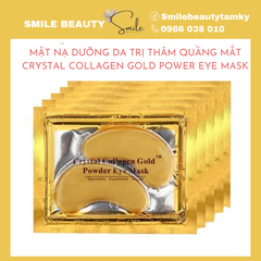 Mặt nạ trị thâm quầng mắt Crystal Collagen Gold Power Eye Mask