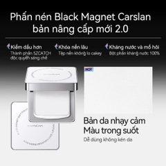 Phấn Phủ Nén Carslan Lâu Trôi Kiềm Dầu 24h (8g)