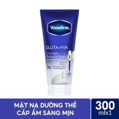 Dưỡng thể Vaseline gluta-hya dưỡng ẩm sáng da chống lão hóa XANH