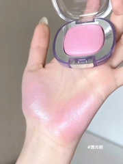 Má hồng girls crush glowy blush highlighter kết hợp bắt sáng