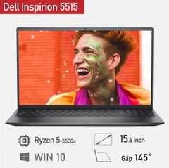 Dell Inspirion 5515 Ryzen R5-5500U, RAM 8G, SSD 256G NVMe, VGA AMD Vega 7, màn 15.6 inh Full HD IPS