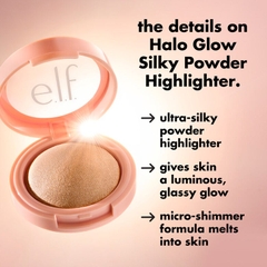 Phấn bắt sáng ELF Halo Glow Silky Powder Highlighter 4.5G