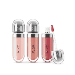 Set son bóng full size Kiko Milano Glossy Lip Set