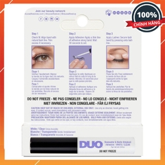 Keo dán mi giả Duo không màu nhiều loại - Brush On Striplash Adhesive 5g