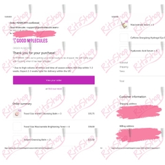 Nước hoa hồng làm sáng da, giảm thâm Good Molecules Niacinamide Brightening Toner 30ml
