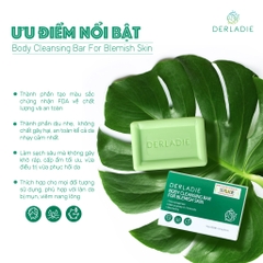 Xà Phòng Giảm Mụn Cơ Thể Derladie Body Cleansing Bar For Blemish Skin 50G