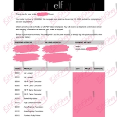 Phấn phủ kiềm dầu Elf high definition powder dạng bột trong suốt