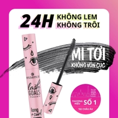 Mascara Essence Lash Goals Volume Curl Waterproof chuốt mi làm dài mi không gây bết dính 7,5ml