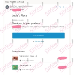 Bảng phấn màu mắt Juvia's Place Nubian và Nubian 3