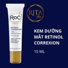 Kem mắt Roc giảm quầng thâm và nếp nhăn hiệu quả Retinol Correxion Eye Cream