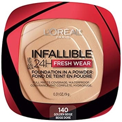 Phấn nền kiềm dầu Loreal Infallible 24 hours fresh wear powder foundation
