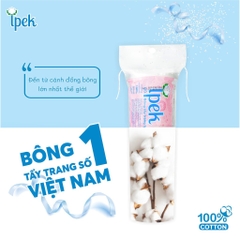 Bông Tẩy Trang Cao Cấp Thổ Nhĩ Kỳ Ipek Cotton Pads Siêu Mềm Mịn