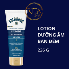 Kem Dưỡng Ẩm Body Ban Đêm Gold Bond Overnight Deep Moisturizing Body Lotion 226 G