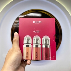 Set son bóng full size Kiko Milano Glossy Lip Set
