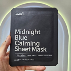 Mặt nạ giấy Klairs Midnight Blue Calming Sheet Mask