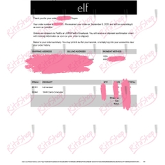 Son bóng Elf không màu trong suốt dưỡng môi Lip Lacquer