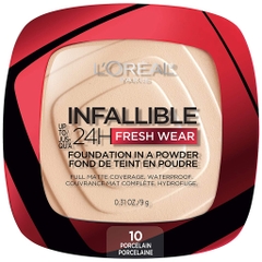 Phấn nền kiềm dầu Loreal Infallible 24 hours fresh wear powder foundation