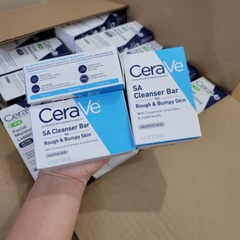 Xà phòng Cerave SA Cleanser Bar Soap giảm mụn for rough and bumpy skin cho da mặt và body