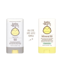 KCN Vật Lý Dạng Thỏi Baby Bum Mineral Sunscreen Face Stick SPF 50 Fragrance Free