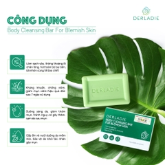 Xà Phòng Giảm Mụn Cơ Thể Derladie Body Cleansing Bar For Blemish Skin 50G