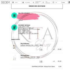 Serum The Ordinary Lactic Acid 5% & 10% +HA 30 ml