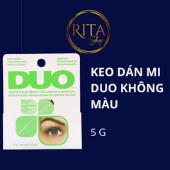 Keo dán mi giả Duo không màu nhiều loại - Brush On Striplash Adhesive 5g
