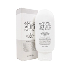 Kem dưỡng trắng da Snow White Milky Pack Secret Key 200ml