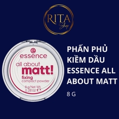 Phấn phủ kiềm dầu dạng nén Essence All About Matt