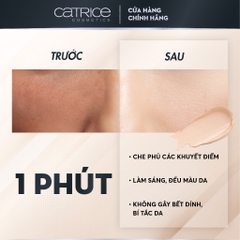 Kem che khuyết điểm Catrice Ultimate Camouflage Cream chất kem lì che phủ cực cao chống nước lâu trôi 3g