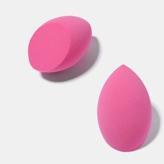 Mút tán trang điểm AOA vạt xéo màu hồng