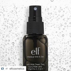 Xịt khoáng giữ & khóa lớp makeup Elf Makeup Mist & Set
