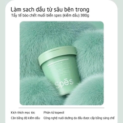 Tẩy Tế Bào Chết Da Đầu Spes Làm Sạch, Kiềm Dầu, Cho Da Đầu Sảng Khoái Và Giúp Tóc Chắc Khoẻ 380g